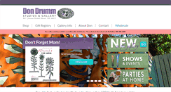 Desktop Screenshot of dondrummstudios.com